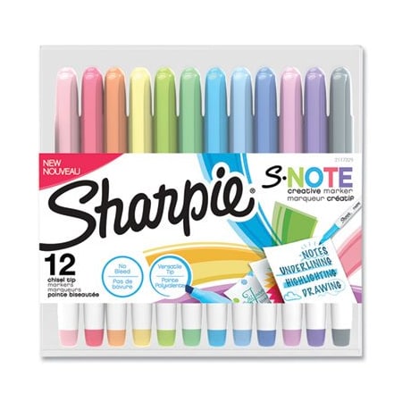 Sanford Assorted Marker, 12 PK 2117329